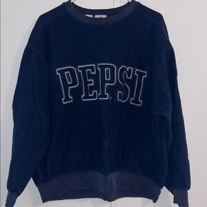 Vintage Pepsi Navy Crewneck Sweatshirt M